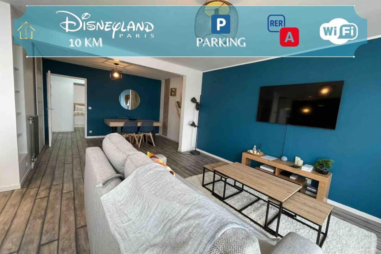 Next To Disney Appart' Le Reve Bleu Torcy  Exterior foto